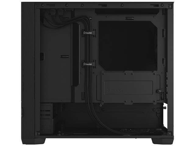 Fractal Design Pop Mini Silent Black mATX Sound Damped Solid