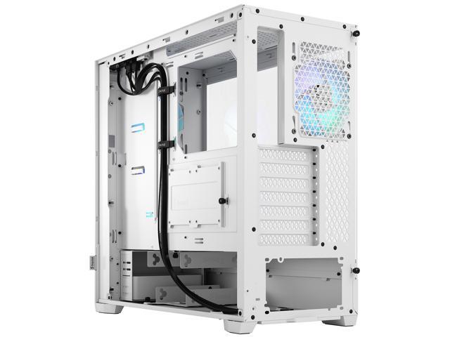 Fractal Design Pop Air RGB White TG ATX High-Airflow Clear