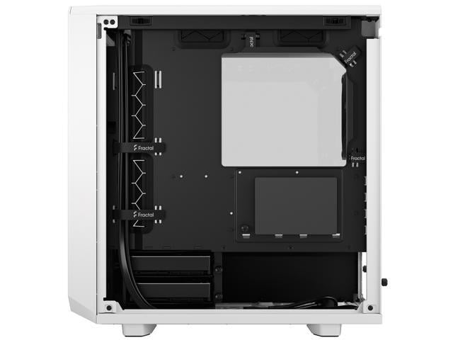 Fractal Design Meshify 2 Mini White TG mATX High-Airflow Clear Tempered ...