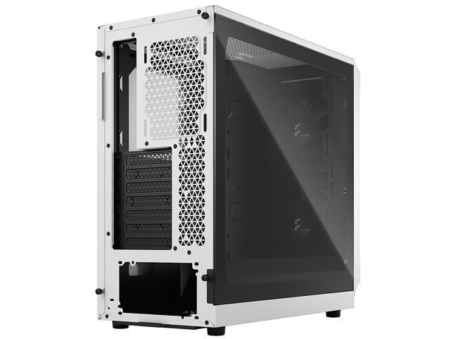 Fractal Design Focus 2 White ATX mATX Mini ITX Clear Tinted Tempered ...