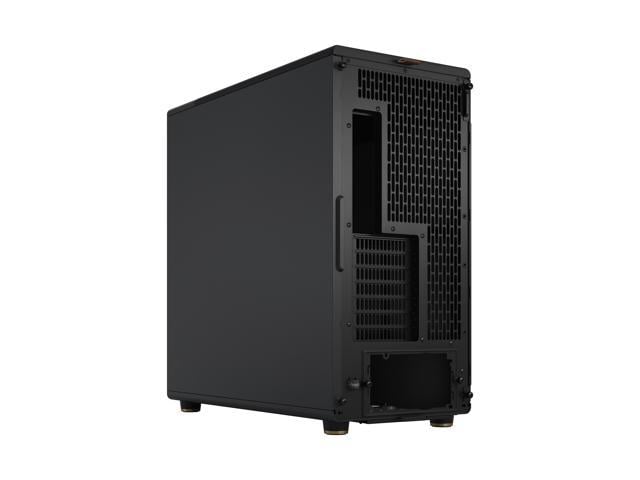 Fractal Design North XL ATX mATX Mid Tower PC Case - Charcoal Black Chassis  with Walnut Front and Mesh Side Panel - FD-C-NOR1X-01