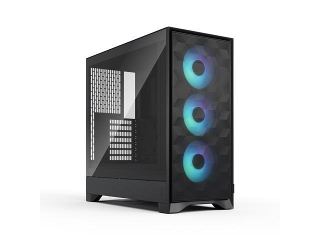 Fractal Design Pop 2 Air Black RGB - Tempered Glass - Performance Airflow PC Gaming Case - Mesh Front Panel - Three 120 mm RGB Fans Included - Spacious Interior - ATX/mATX/ITX Motherboard Support