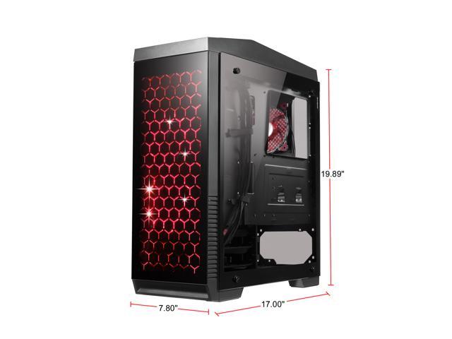 Diypc Diy G5 Bk Black Usb3 0 Atx Tempered Glass Steel Mid Tower Gaming Computer Case W Panels Front Left And Right 7 Changeable Color Rgb Led Strip 1 X 15led Light Fan - Diypc Diy G5 Bk Manual Diypc Diy G5 Bk Black Usb3 0 Atx Tempered Glass Steel Mid Tower Gaming Computer Case W Panels Front Left And Right 7 Changeable Color Rgb Led Strip 1 X 15led Light Fan - Diypc Diy G5 Bk Manual