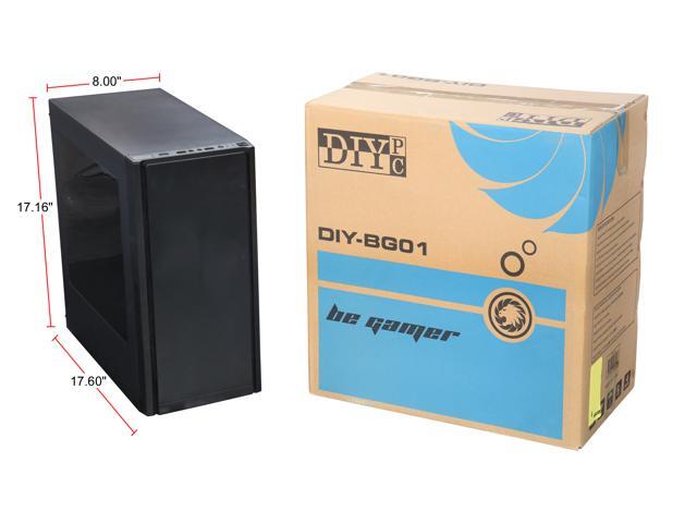 Diypc Diy Bg01 Black Usb 3 0 Atx Mid Tower Gaming Computer Case With Pre Installed X 120mm Fans Newegg Com - Diypc Diy Bg01 Manual Diypc Diy Bg01 Black Usb 3 0 Atx Mid Tower Gaming Computer Case With Pre Installed X 120mm Fans Newegg Com - Diypc Diy Bg01 Manual