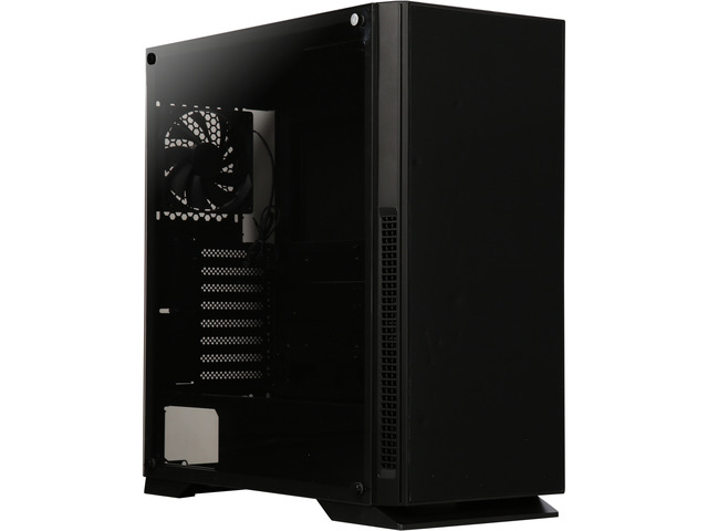 Open Box: DIYPC DIY-G6-Tempered Glass Black Dual USB 3.0 ATX Full Tower ...