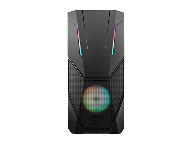 DIYPC Zetta-ARGB Black Steel ATX Mid Tower Computer Case - Newegg.ca