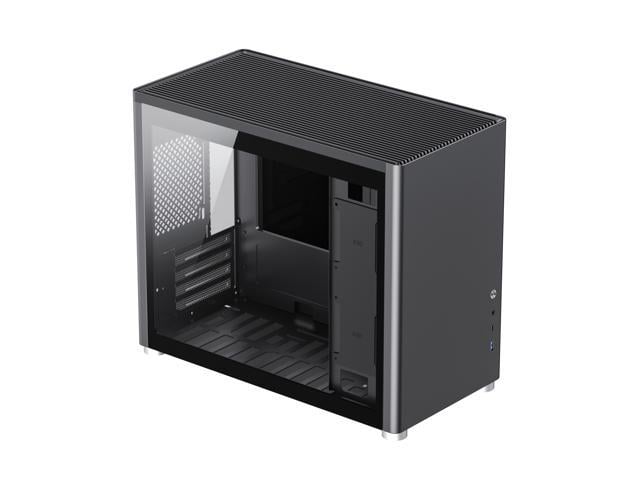 GAMEMAX Black Steel/Tempered Glass USB3.0/ Type C Micro ATX Tower Spark ...