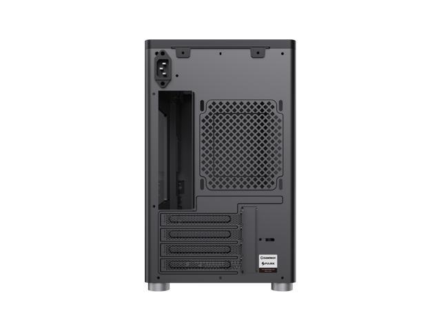 GAMEMAX Black Steel/Tempered Glass USB3.0/ Type C Micro ATX Tower Spark  Computer Case w/ Dual Tempered Glass Side Panel 