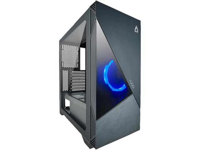 AZZA ECLIPSE 440 / Gaming / ATX Mid-Tower  / Tempered Glass / Black / Steel   / 1 x 120mm ARGB fan included