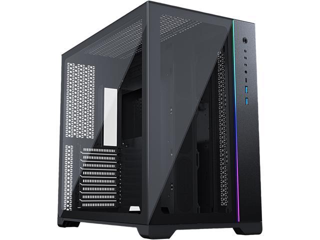 MetallicGear NEO Qube Black Glass ATX Computer Case - Newegg.com