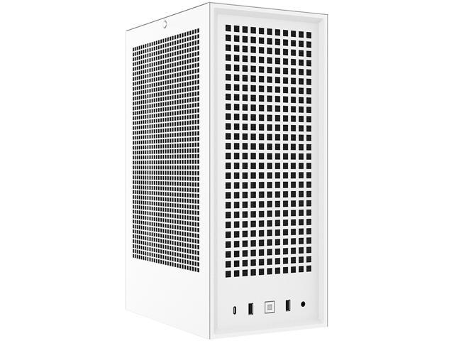 HYTE Revolt 3 Small Form Factor Premium ITX Computer Gaming Case with 700W 80+ Gold SFX Power Supply, White
