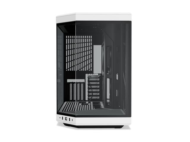 HYTE Y70 CS-HYTE-Y70-BW Dual Chamber Mid-Tower ATX Case with PCIe 4.0 ...