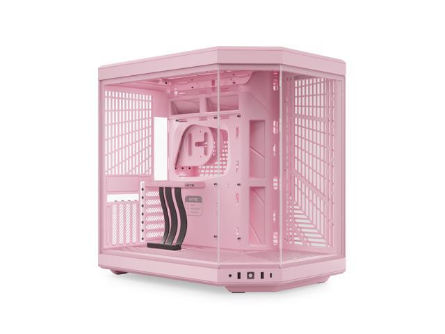 HYTE CS-HYTE-Y70-SM Strawberry Milk ABS / Steel / Tempered Glass Dual Chamber Mid-Tower ATX Case Case (Computer Cases - ATX Form)