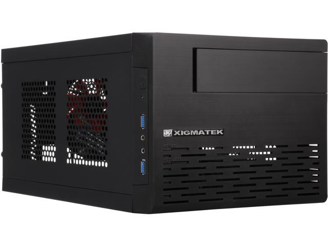 Xigmatek Eris EN6305 Black Steel / Plastic Mini-ITX Tower Computer Case