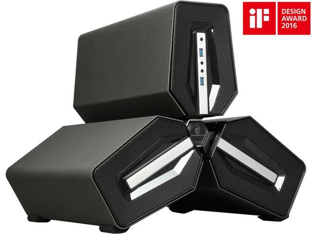 Deepcool TriStellar Black SPCC Mini-ITX Computer Case ATX PS2 Power Supply