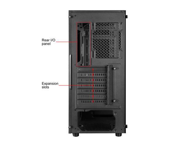 Deepcool Matrexx 55 Add Rgb 3f Atx Mid Tower Case 3x1mm Add Rgb Fans Full Size Tempered Glass Motherboard Sync Control Add Rgb Lighting System Newegg Com