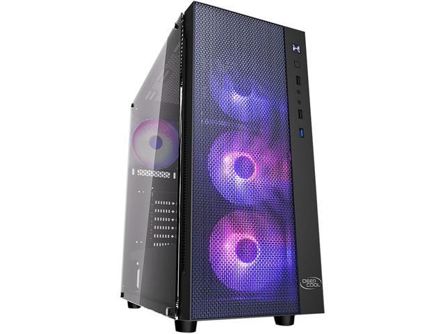 Deepcool MATREXX 55 MESH ADD-RGB 4F Black SPCC / ABS / Tempered Glass ATX Mid Tower Computer Case