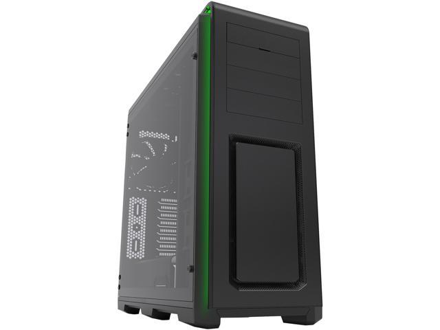 Phanteks Enthoo Luxe PH-ES614LTG_BK Black Aluminum Faceplates Tempered Glass Panel Steel Chassis ATX Full Tower Computer Case