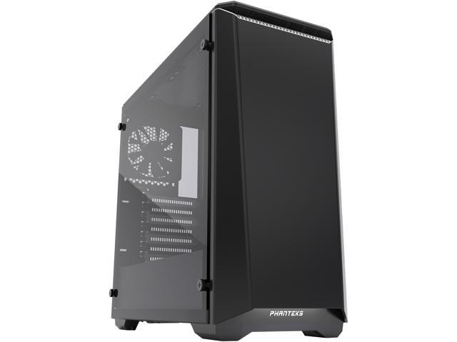 Phanteks Eclipse P400 PH-EC416PTG_BW Black/White Tempered Glass/Steel RGB ATX Mid Tower Computer Case