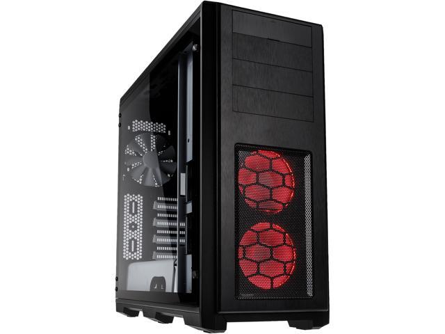 Phanteks Enthoo Pro TG SE PH-ES614PTG_SWT Integrated RGB lighting Tempered Glass Side Panel with 2x Halos RGB Fan Frames Special Edition ATX Full Tower Computer Case - Black/White interior