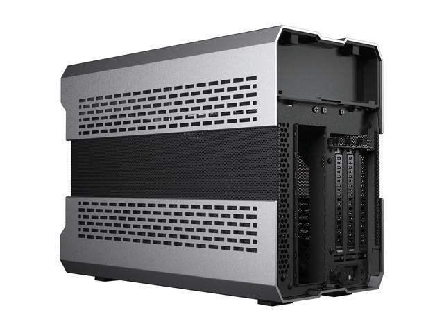  Phanteks (PH-ES121XT_DGS01) Evolv Shift XT, extendable Small  Form-Factor Chassis, Mini-ITX Gaming Chassis, PCI-e Gen4 Riser Cable,  Digital-RGB Infinity Mirror, Triple-Slot GPU Support, Galaxy Silver :  Electronics