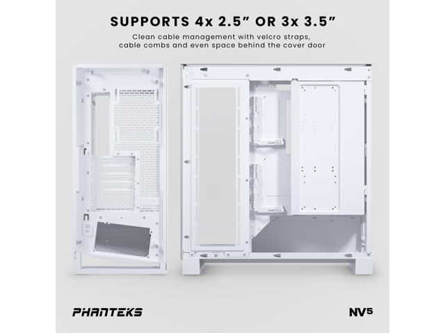 Phanteks NV5, Showcase Mid-Tower Chassis, High Airflow Performance ...