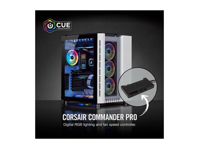 udføre høflighed amplifikation Corsair CL-9011110-WW Digital Fan and RGB Lighting Controller - Newegg.com