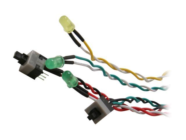 StarTech.com BEZELWRKIT Replacement Power Reset LED Wire Kit for ATX Case Front Bezel