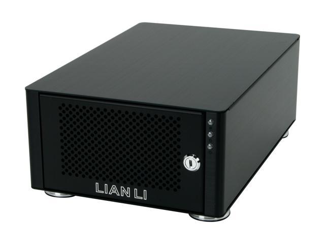 LIAN LI EX-20 2 x 3.5" Black SATA I/II USB 2.0 & eSATA External Enclosure