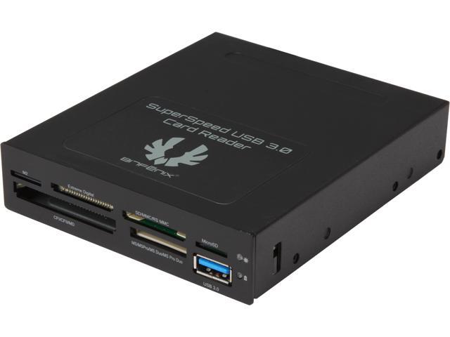 BitFenix BFA-U3-KCR35-RP SuperSpeed USB 3.0 Card Reader - Black