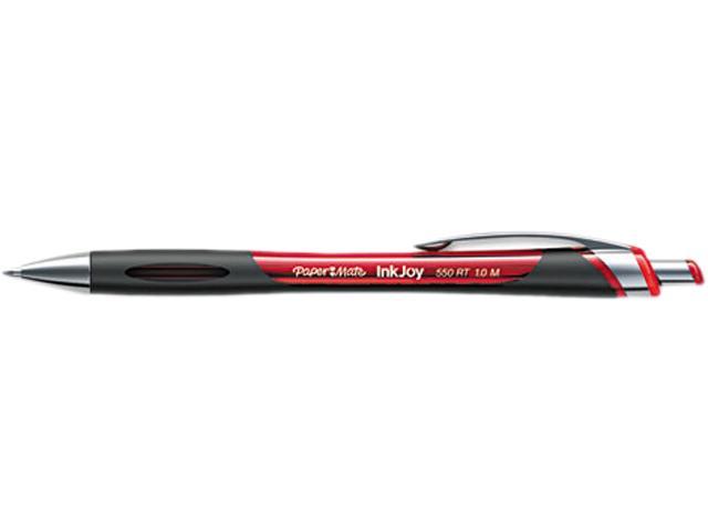 InkJoy 550 RT Ballpoint Retractable Pen 1mm Red Dozen