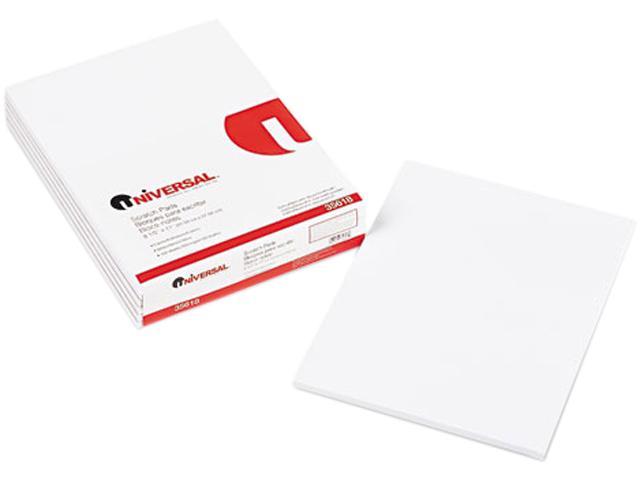 Scratch Pads, Unruled, 8-1/2 X 11, White, 6 100-Sheet Pads/Pack