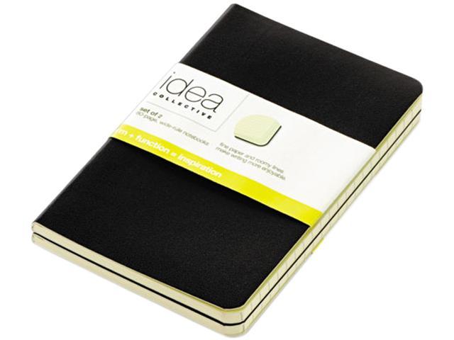 Tops Idea Collective Journal Soft Cover Side 5 1/2 x 3 1/2 Black 40 Sheets 2/PK