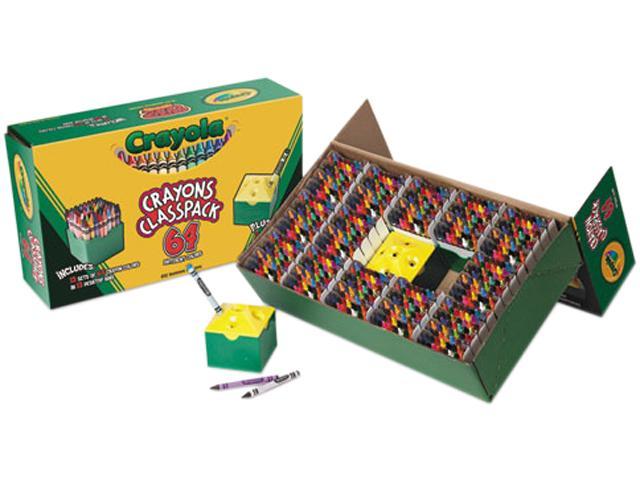 Crayon Classpack, Jumbo Size, 8 Colors, 200 Count - BIN8389