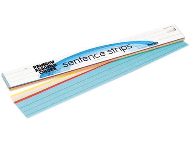 Photo 1 of Sentence Strips, 24 X 3, Assorted Colors, 100/Pack