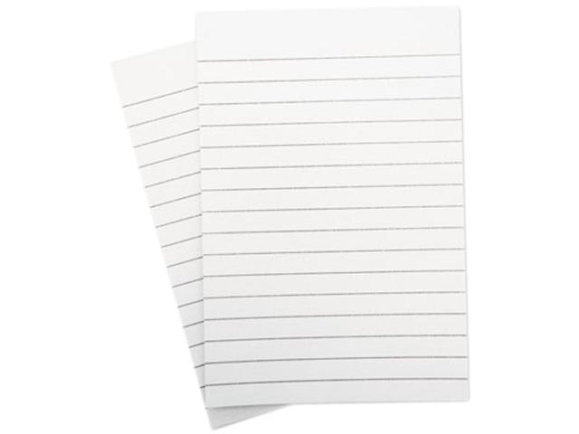 Sugar Cane Self-Stick Notes, 4 X 6, Lined White, 90 Sheets/Pad, 12 Pad