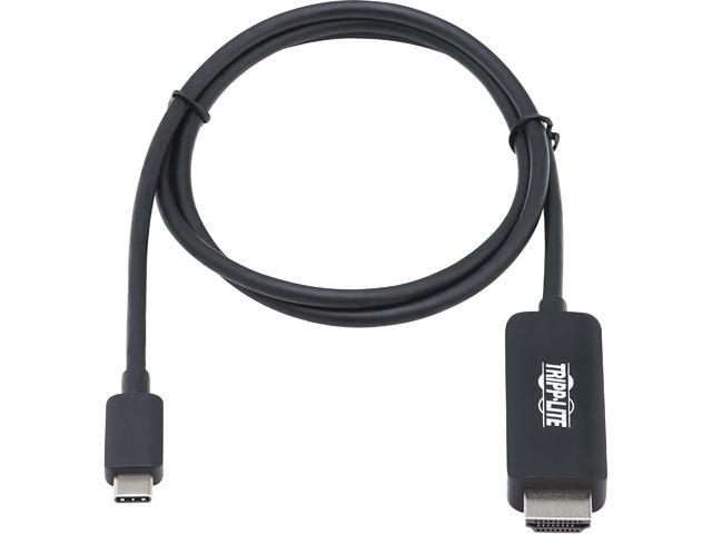 Tripp Lite U444-003-HBE USB-C to HDMI Adapter Cable (M/M), 4K, 4:4