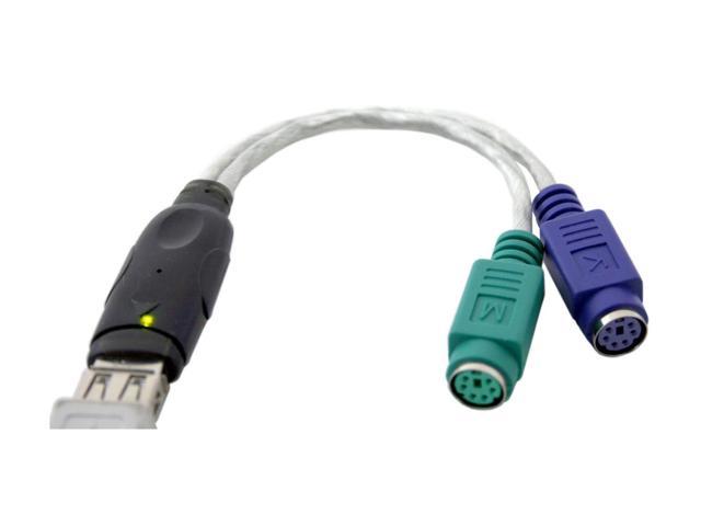 BYTECC BT-2000 USB (Male) to PS2 (Female) Adapter