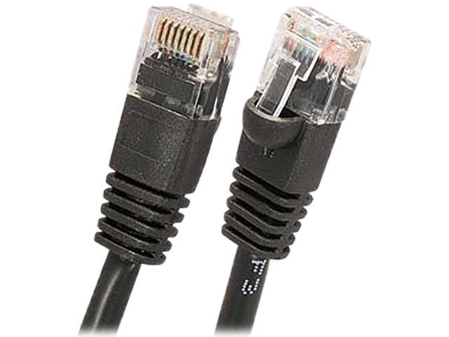 AMC CC6-B5BK 5 ft. Cat 6 Black Ethernet Network UTP Booted Cable