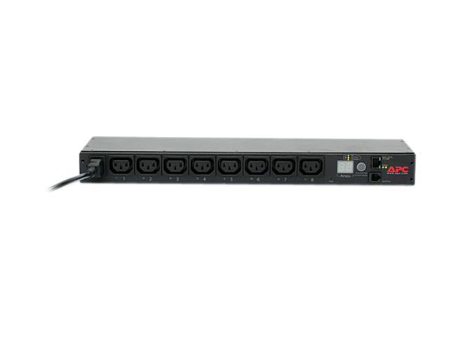 APC Rack Mount PDU, Switched Rack 208V-230V, 15A, (8) Outlets, 1U ...