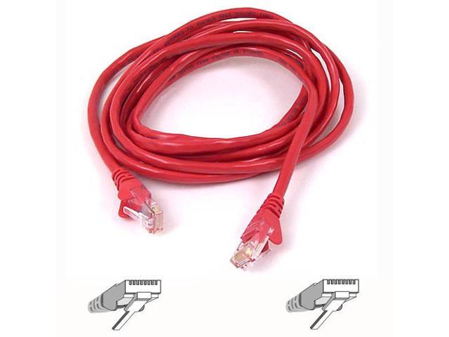 Belkin A3L980-10-RED-S 10 ft. Cat 6 Red Network Cable