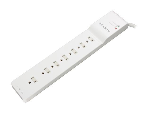 Belkin Be107200 06 6 Feet 7 Outlets 2320 Joule Home Office Surge Protector