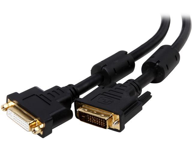Belkin F2E4142b15 Black Male to Female DVI To DVI Extension Cable