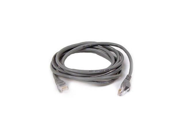 Gray Product Smith Belkin 50ft Cat5E Non-Booted PRO Series Ethernet or Token Ring Network Patch Cable A3L791-50 