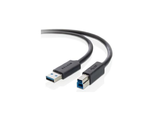 Belkin F3U159B10 Black SuperSpeed USB 3.0 A to B Cable