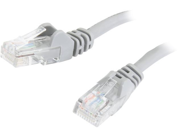 Belkin A3L791B10-S 10 ft. Cat 5 Gray UTP Patch Cable