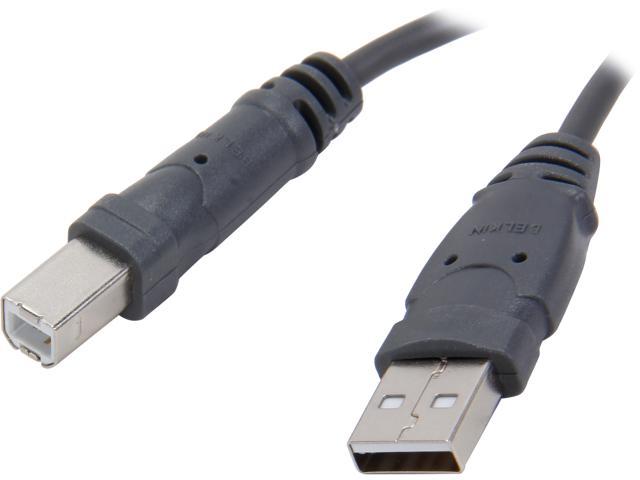 Belkin F3U133-06INCH Black Pro Series USB 2.0 Device Cable