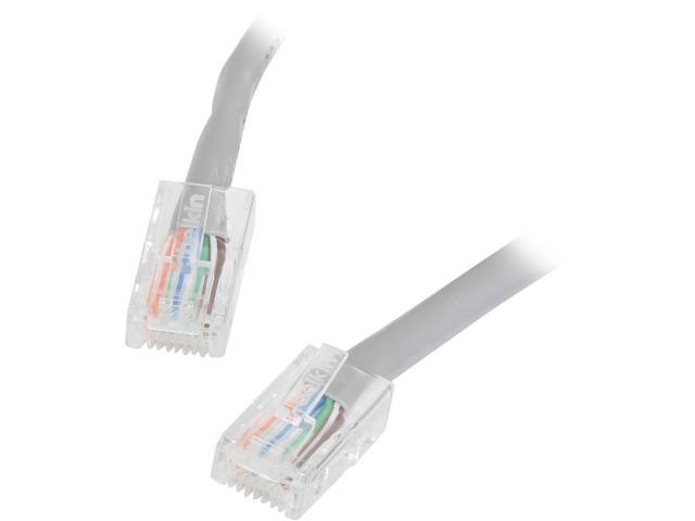 Belkin A3L791-08 8 ft. Cat 5E Gray Patch Cable