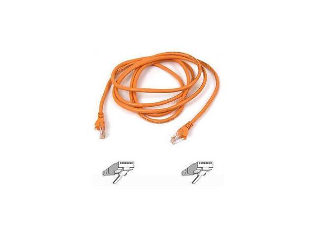belkin cables a3l791-30-org-s 30ft cat5e orange patch cord snagless no returns 