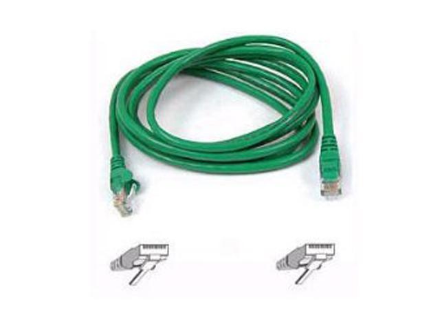 Belkin A3L850-07-GRN-S 7 ft. Cat 5E Green UTP RJ45M/RJ45M Patch Cable